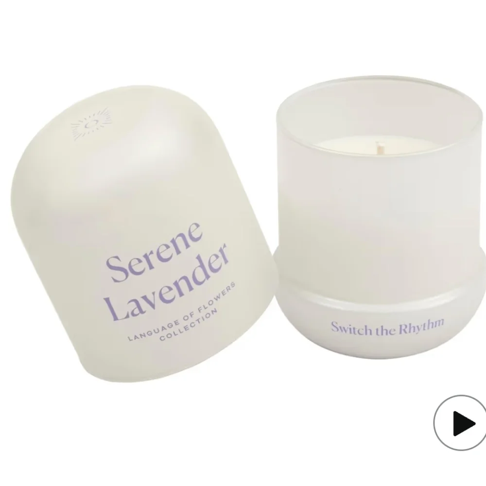 OJO Serene Lavender Scented Candle – 7.8 oz Jar Candle